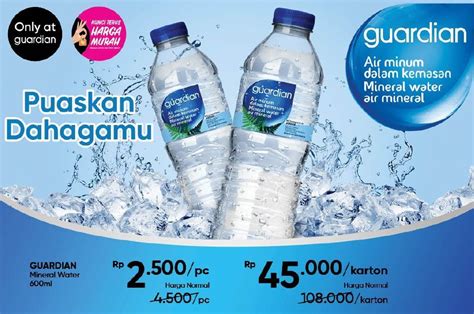 Promo 2 Tang Air Mineral di Alfamart .